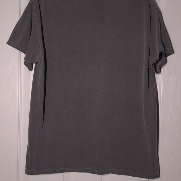 Nirvana Nevermind Band Photo USED Shirt (DISTRESSED, M, Gray, Grunge) - Picture 7 of 8